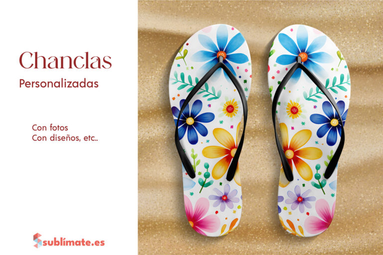 chanclas personalizadas para eventos