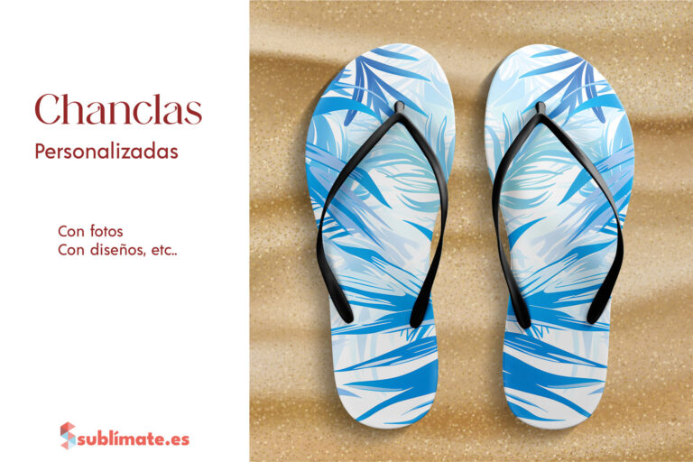 chanclas personalizadas para eventos