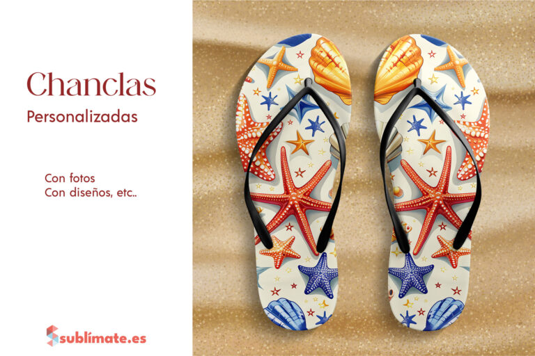 chanclas personalizadas para eventos