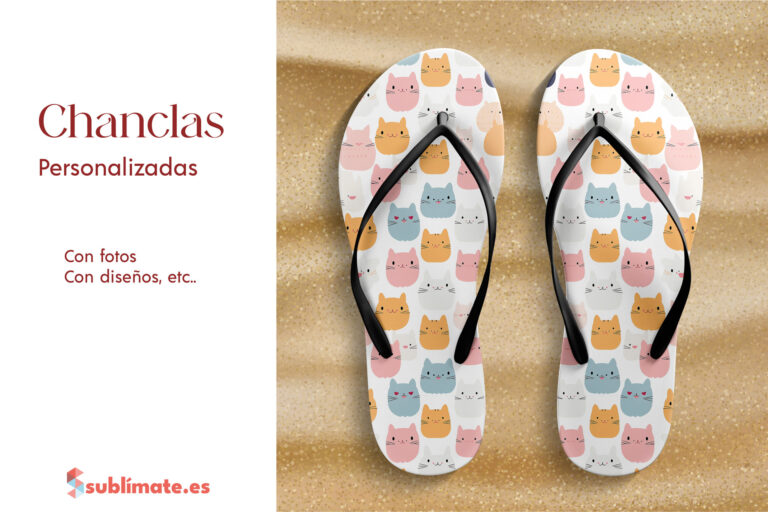 chanclas personalizadas para eventos