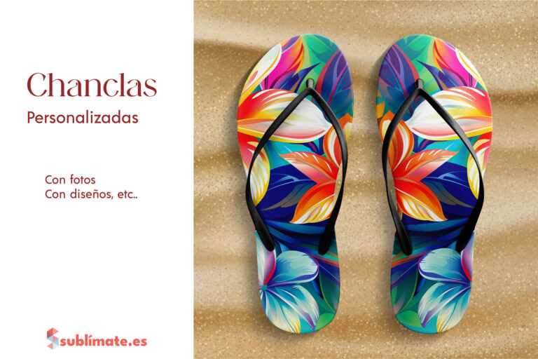 chanclas personalizadas para eventos