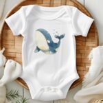 Body bebe personalizado Sea Life_ballena 2