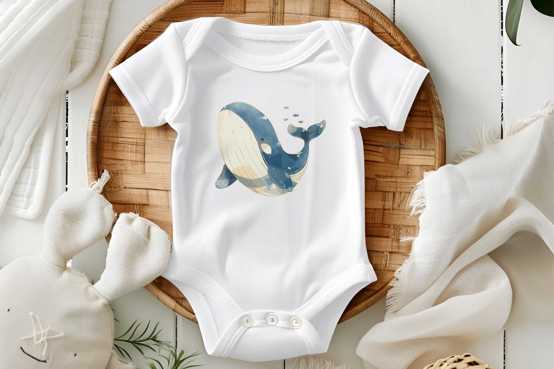 Body bebe personalizado Sea Life_ballena 2