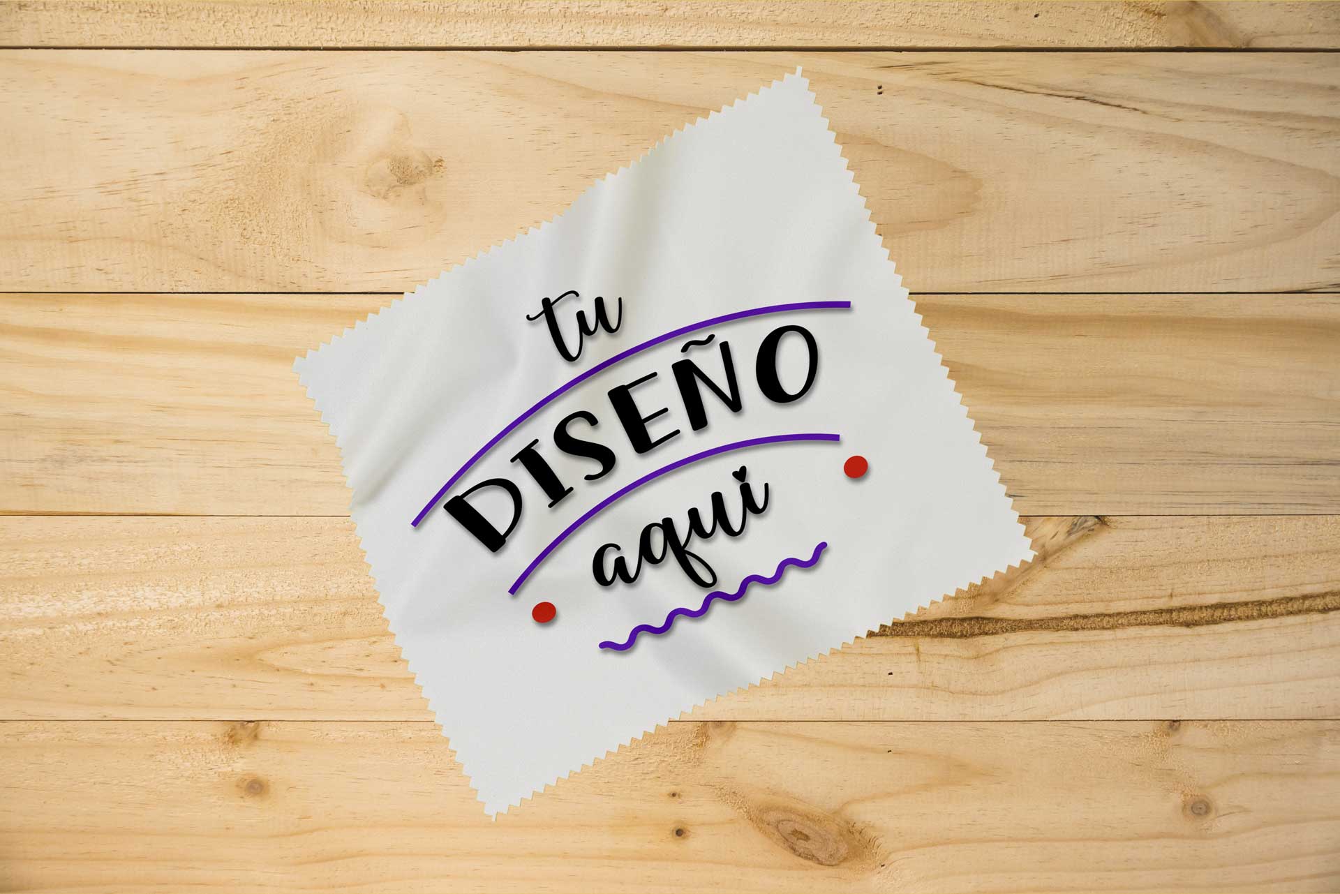 Gamuza limpia gafas personalizada con tu diseño_tu diseño aquí