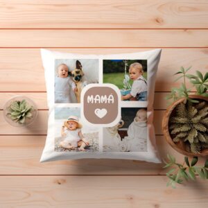 Funda de Cojin Personalizado con foto de Niños