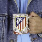 Taza Personalizada del Atlético de Madrid con tu Nombre y Número Favorito 2