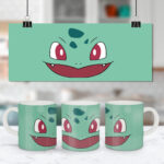 Taza Picachu bulbasaur.