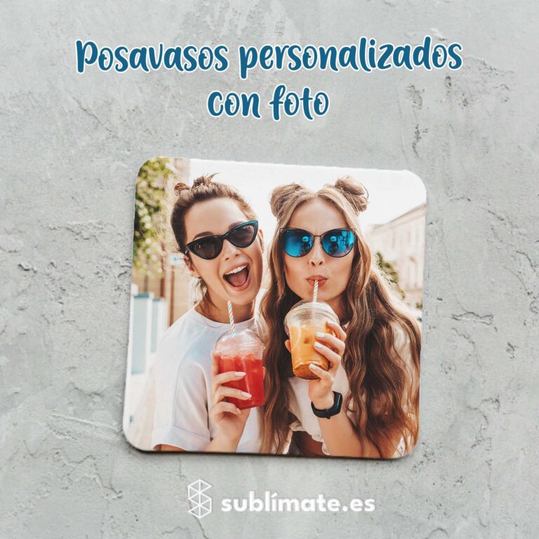 Posavasos Personalizados con Foto de amigos