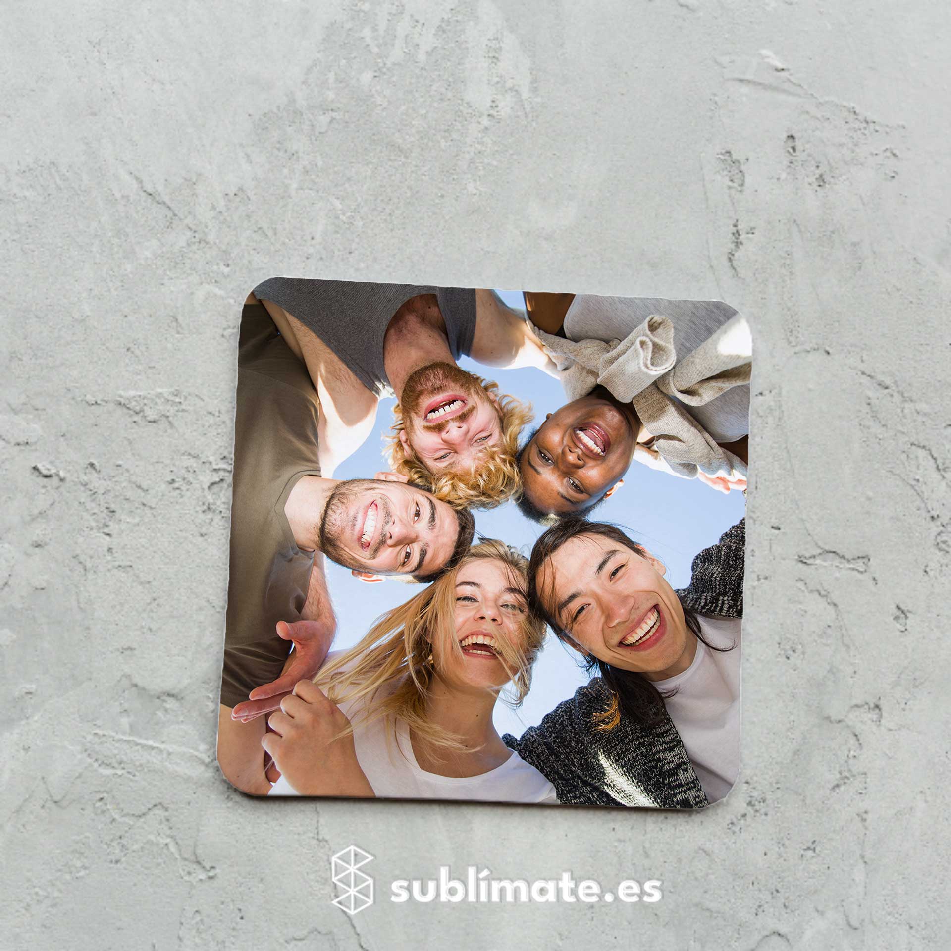 Posavasos Personalizados con Foto de amigos