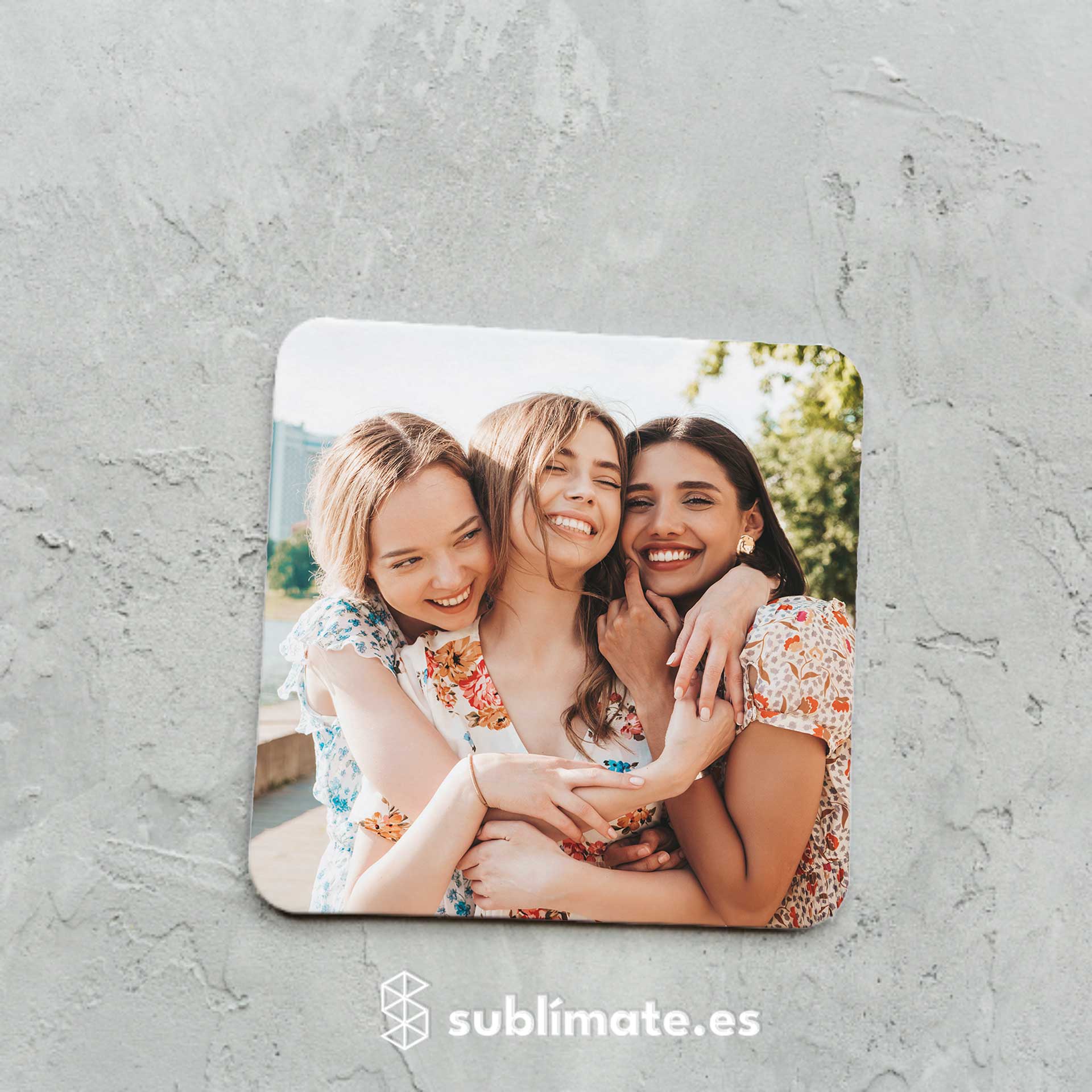 Posavasos Personalizados con Foto de amigos