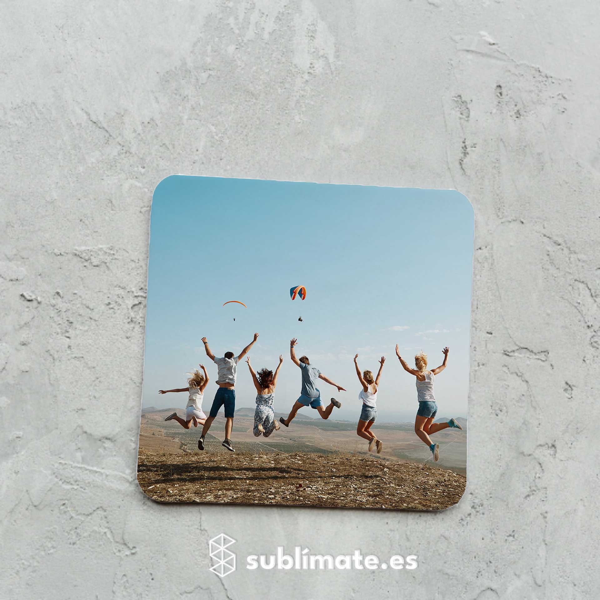 Posavasos Personalizados con Foto de amigos