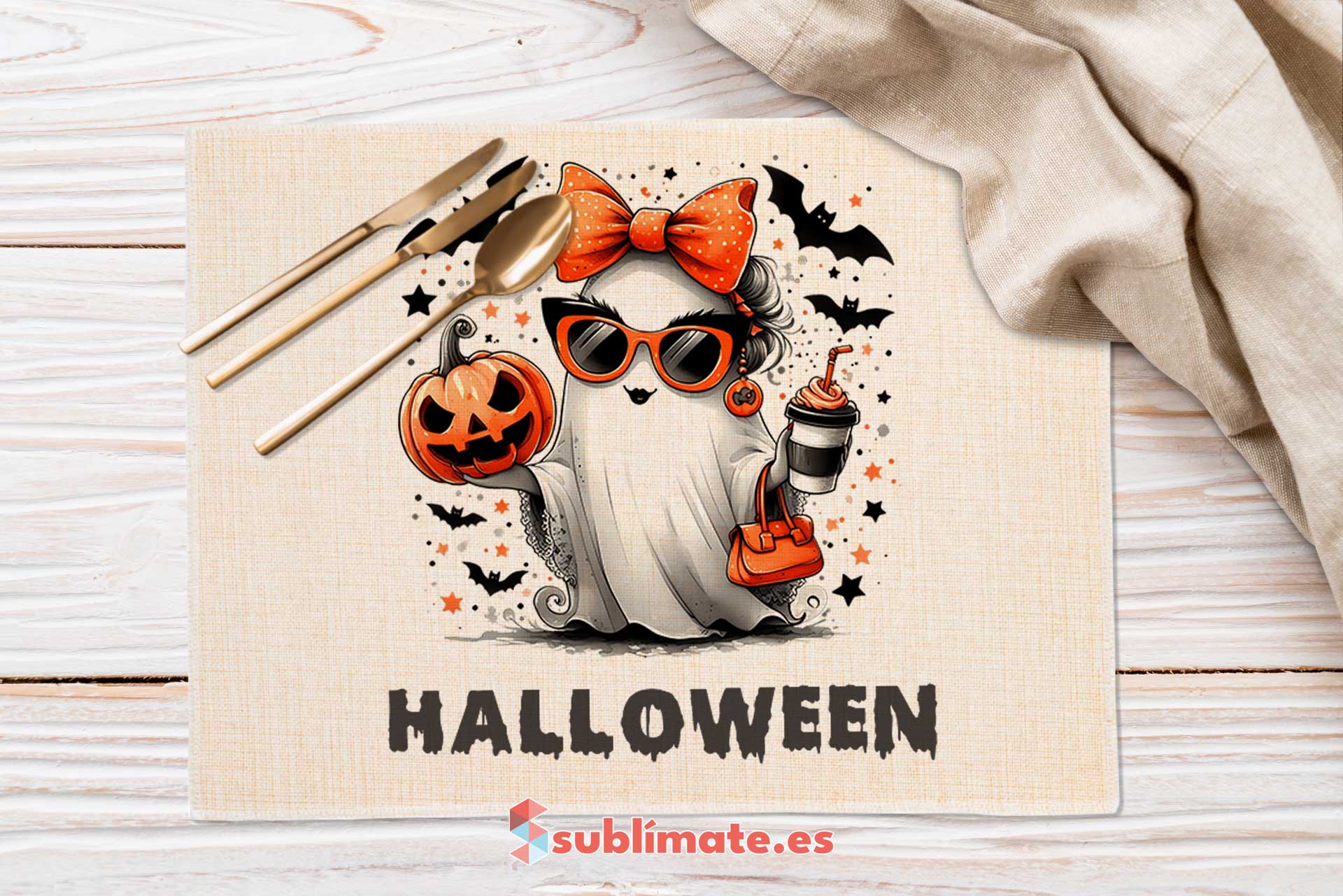 Salvamantel Halloween Mujer Halloween
