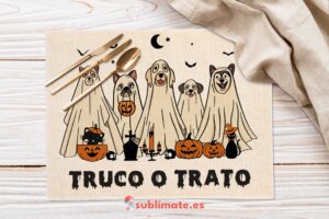 Salvamantel Halloween Truco o Trato