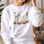 Sudadera Halloween Ghost Cats