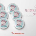 Chapa personalizada para Bautizos