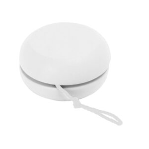 Yoyo de madera personalizado blanco