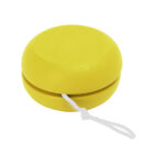 Yoyo de madera personalizado amarillo