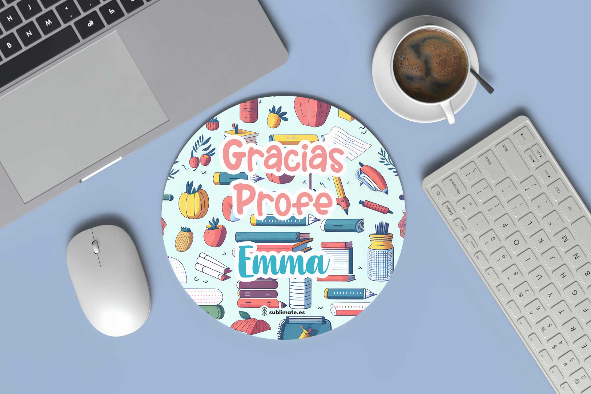 Alfombrilla de ratón Gracias Profe