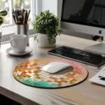 Alfombrilla de ratón personalizada – Brilla con estilo Disco