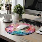 Alfombrilla de ratón personalizada – Brilla con estilo Disco 2