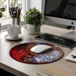 Alfombrilla de ratón personalizada – Brilla con estilo Disco 5