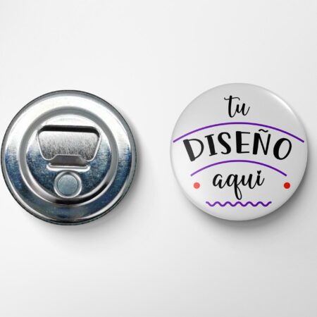 Chapa abrebotellas con iman personalizadas
