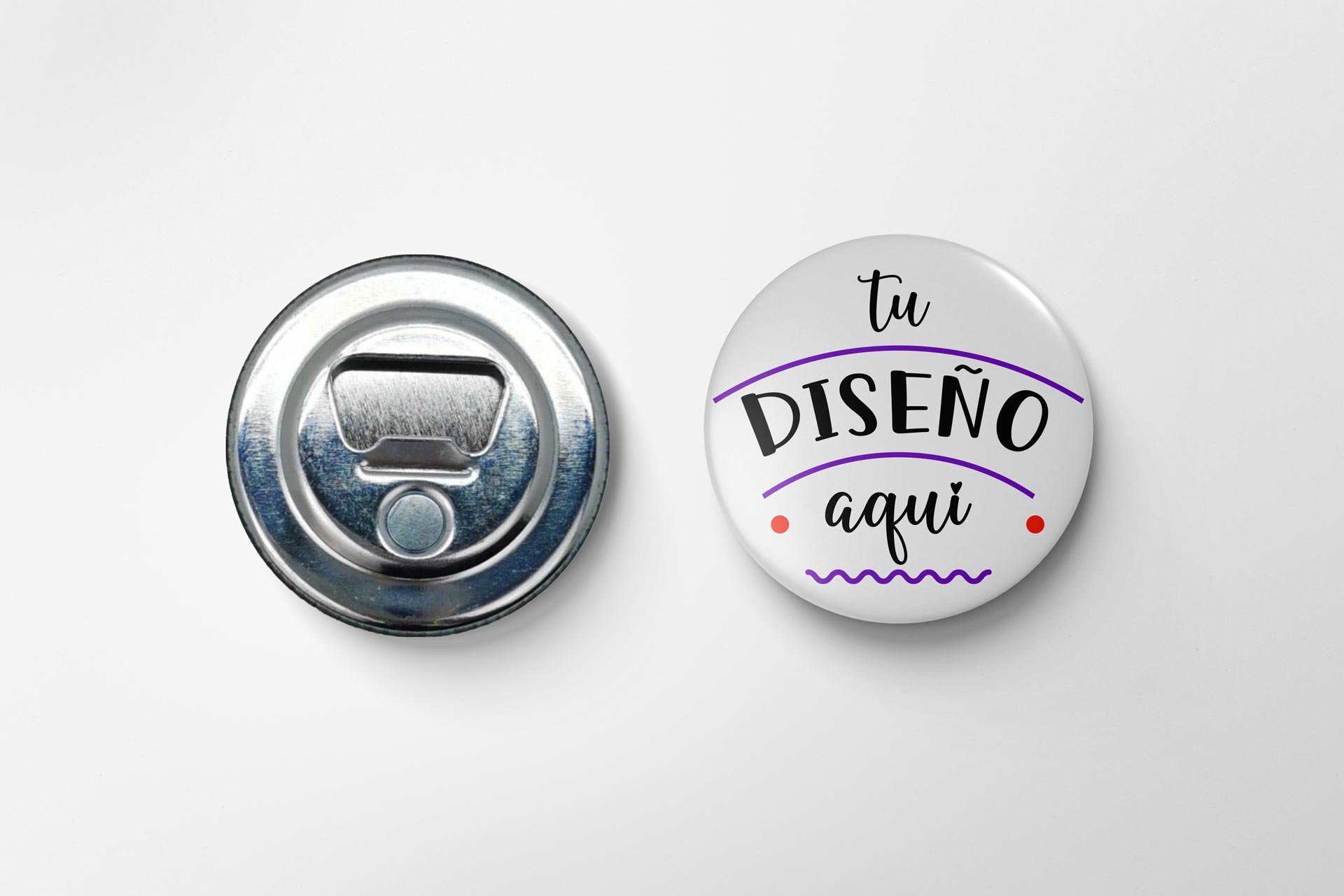 Chapa abrebotellas con iman personalizadas