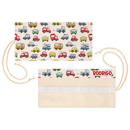 Estuche de tela infantil personalizado