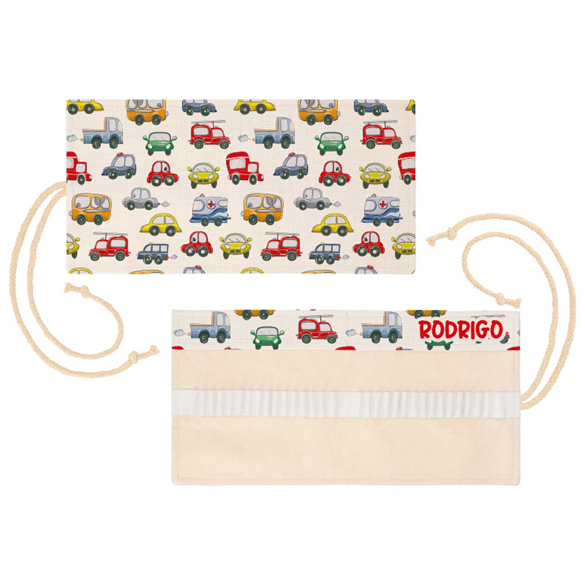 Estuche de tela infantil personalizado