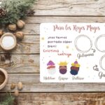 Salvamenteles Individuales personalizados Reyes Magos