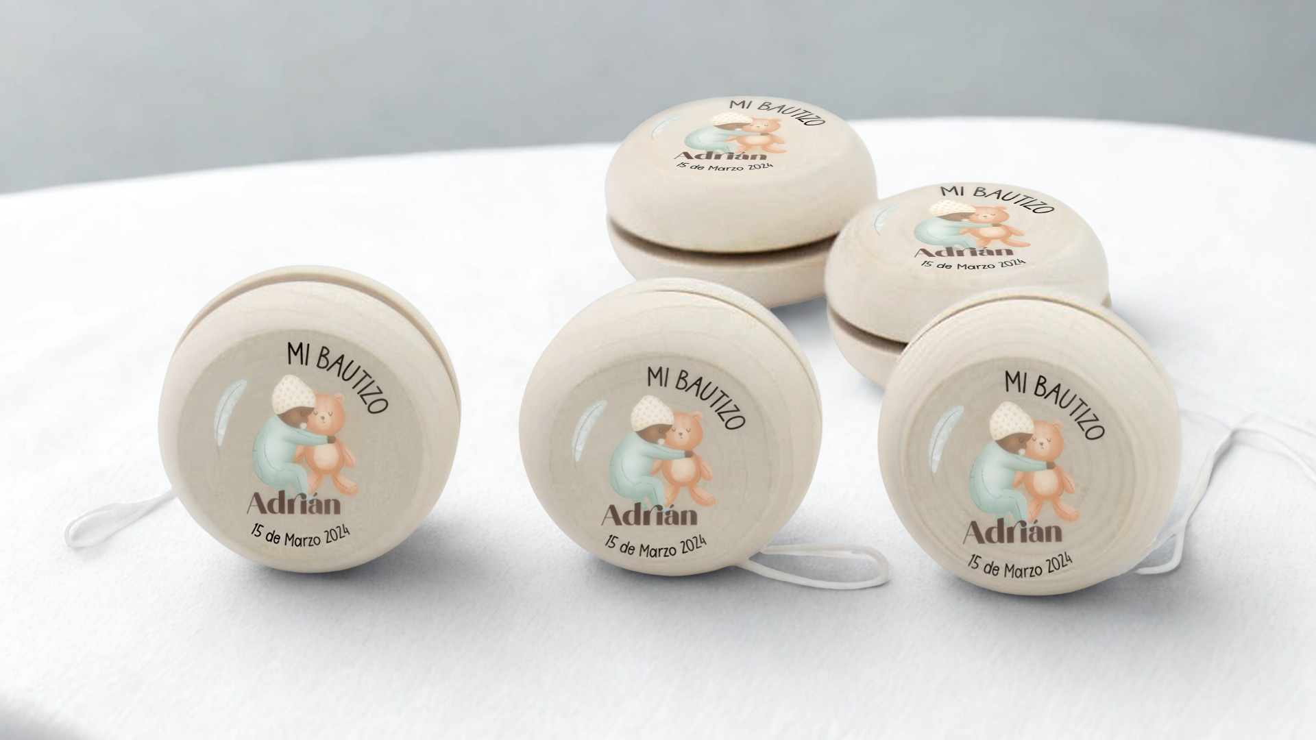 Yoyo de madera personalizado