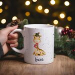 Taza Navidad_animales y nombre_Jirafa