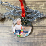 Adorno de Navidad acrílico con foto NIÑOS 2