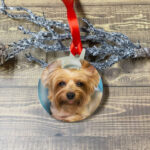 Adorno de Navidad acrílico con foto YORKSHIRE