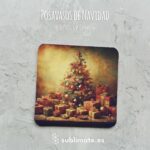 Posavasos Navidad Vintage cuadrados_3