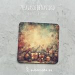 Posavasos Navidad Vintage cuadrados_6