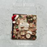 Posavasos Merry Christmas Vintage_6