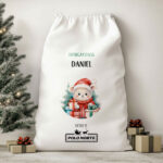 Saco de Regalos Navidad personalizados_Osito