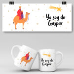 Tazas de los 3 Reyes Magos de Oriente_Gaspar