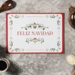 Salvamenteles Individuales personalizados FELIZ NAVIDAD