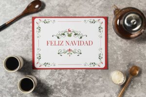 Salvamenteles Individuales personalizados FELIZ NAVIDAD