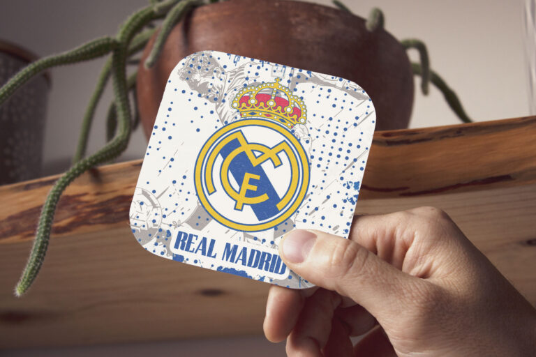Posavasos Real Madrid personalizado