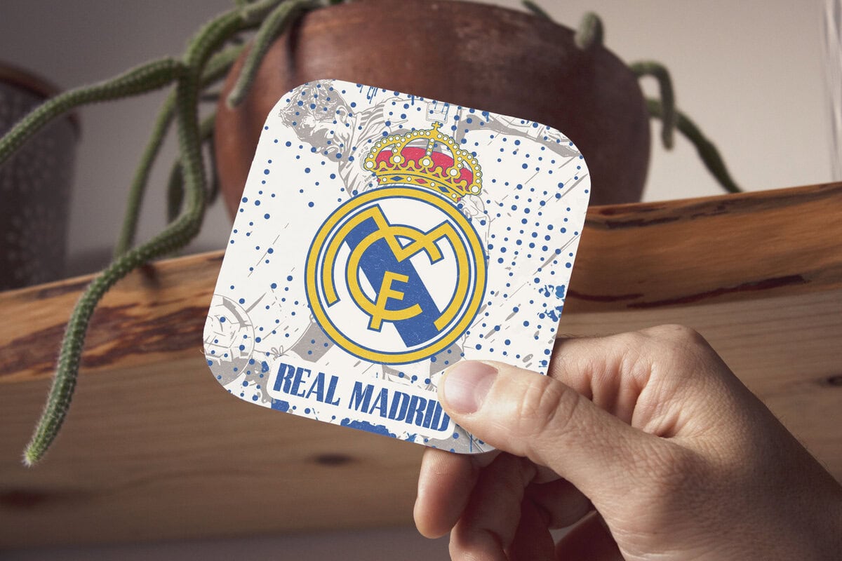Posavasos Real Madrid personalizado