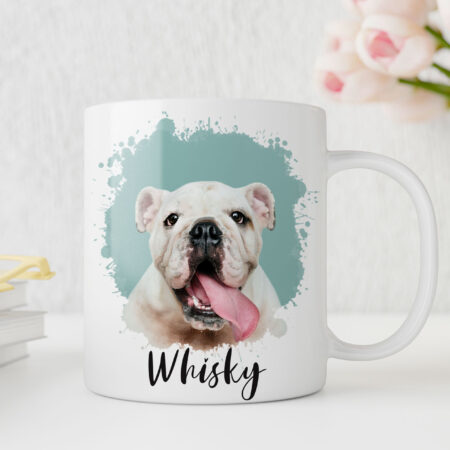 Taza con Foto de Perro