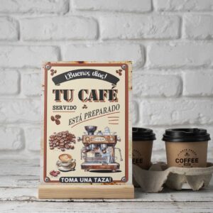 cartel-tu-cafe-retro-personalizado