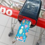 llavero para carrito de compras personalizable
