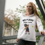 Sudaderas No Puedo Tengo Pádel Diseño Oso 2