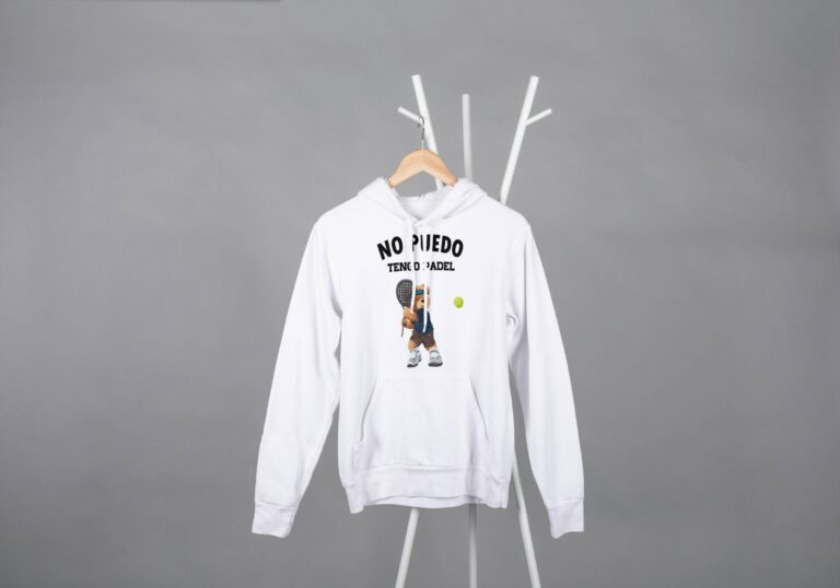 Sudaderas No Puedo Tengo Pádel Diseño Oso 3