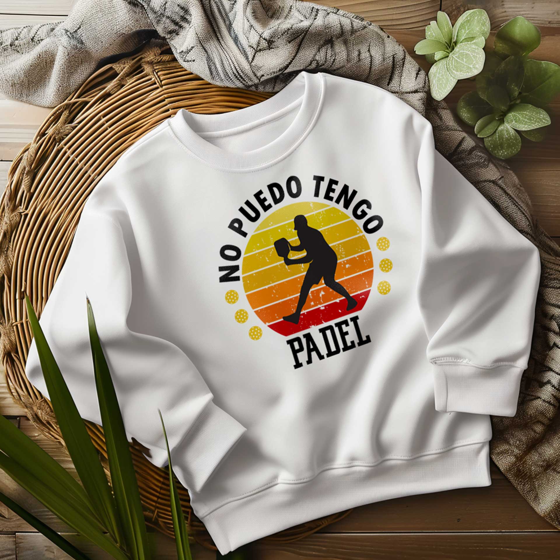 Sudaderas Unisex No Puedo Tengo Pádel Hombre