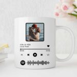 taza personalizada con tu canción favorita de Spotify